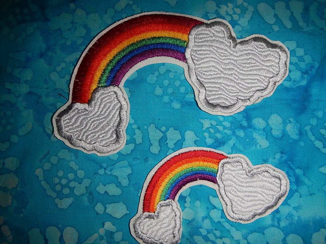Love Rainbow Machine Embroidery Design - Etsy