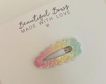 SOLD INDIVIDUALLY, snapclips, snap clips, snappy clips, fringe clips, baby clips, glitter hair clips, gold snap clip, snapclip, clips