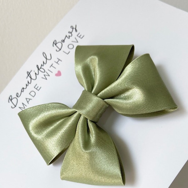 Flower Girl Hair Bow - Etsy