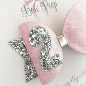 Birthday bow, all ages available, 1st birthday bow, bows for birthdays, 2nd birthday bow, bow, bows, gift for girls, gift idea for girl