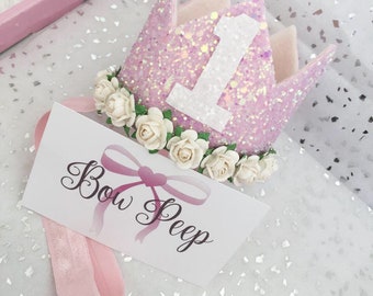 Corona di compleanno, corona, cappello di compleanno, cappello da festa, accessori per cakesmash, regalo per il primo compleanno, idea regalo, decorazioni per compleanno, accessori per compleanno,