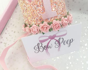 Princess crown, birthday crown, crown, cakesmash, party hat, party crown, crown for 1st birthday, glitter crown, special occasion gift,