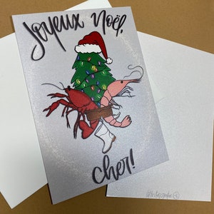 Joyeux Noël Cajun Christmas Card