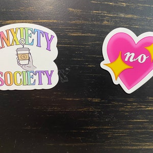 Anxiety Themed 2” Magnet