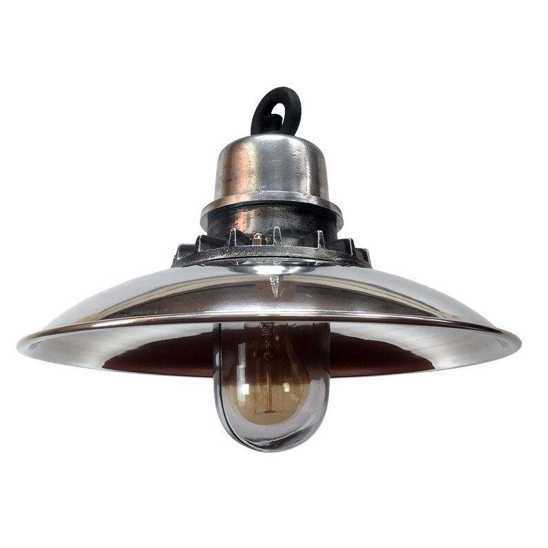 Aluminium Steel Nautical Pendant Light