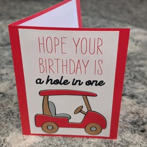 Golf cart Card