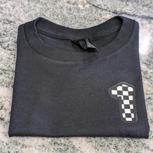 T-shirt d'anniversaire Racing Number One T-shirt graphique