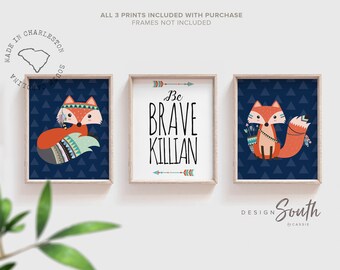 fox nursery decor
