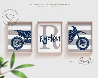 Motocross Bedroom Etsy