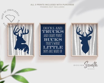 baby boy nursery deer theme