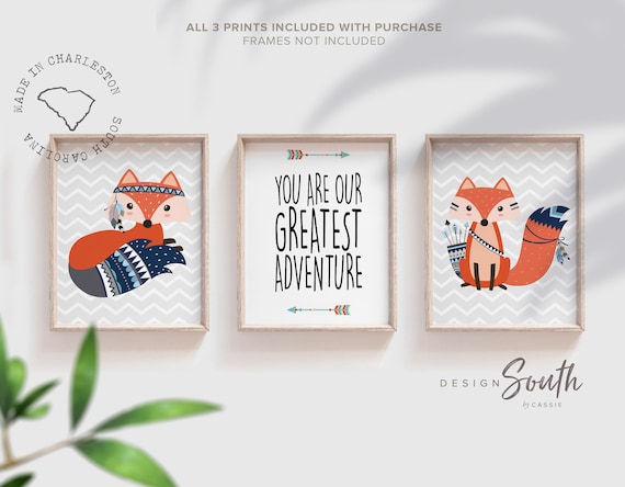 baby fox nursery decor