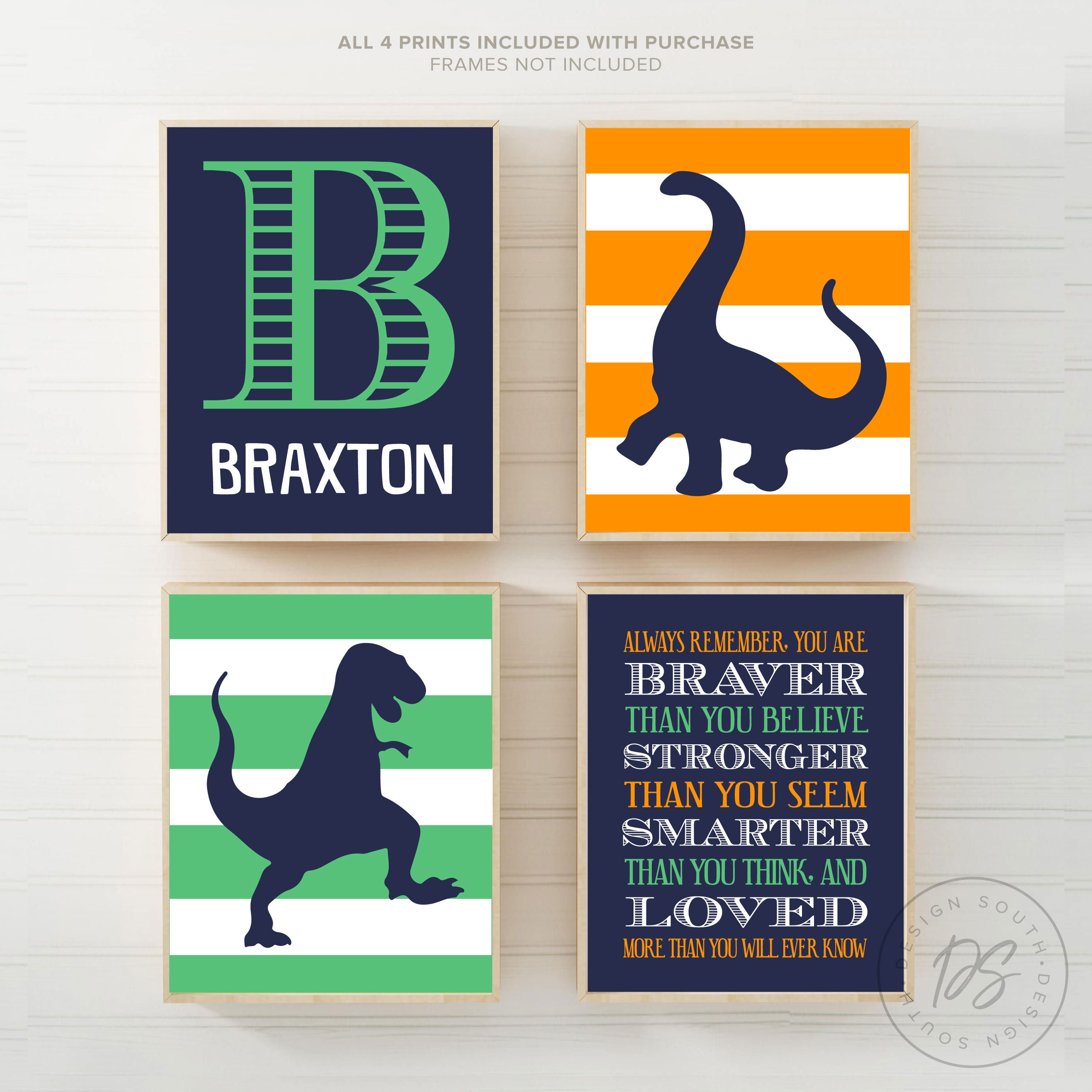 Dinosaur Toddler Multicolor Dinos Prehistoric Themed Kids Bedroom Dinosaur Decor Dinosaur Bedroom Decorating Ideas Dinosaur Wall Art