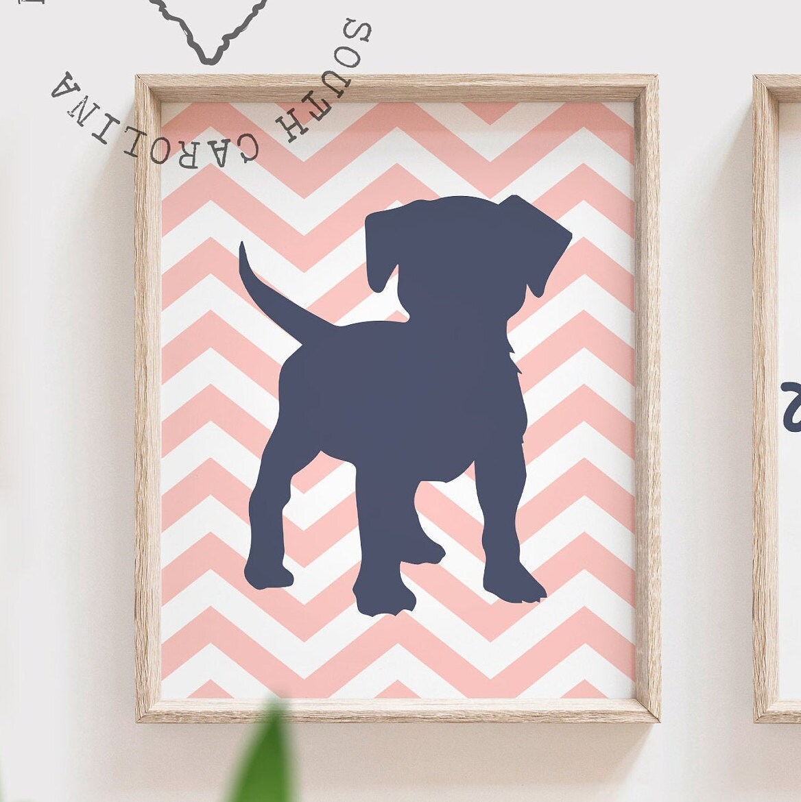 Valentine Puppy Photo Sweet Gift Pink Wall Art Girls Nursery Decor Unframed Photographic Print Baby Animal Photography You Stole My Heart 5x7 8x10 8x12 11x14 12x18 16x20 16x24 20x30
