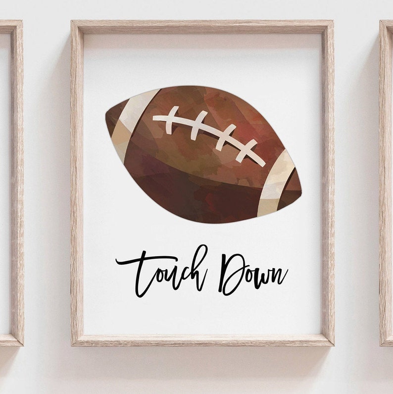 Sports Home Decor Sports Posters Boys Room Sports Wall Art Etsy