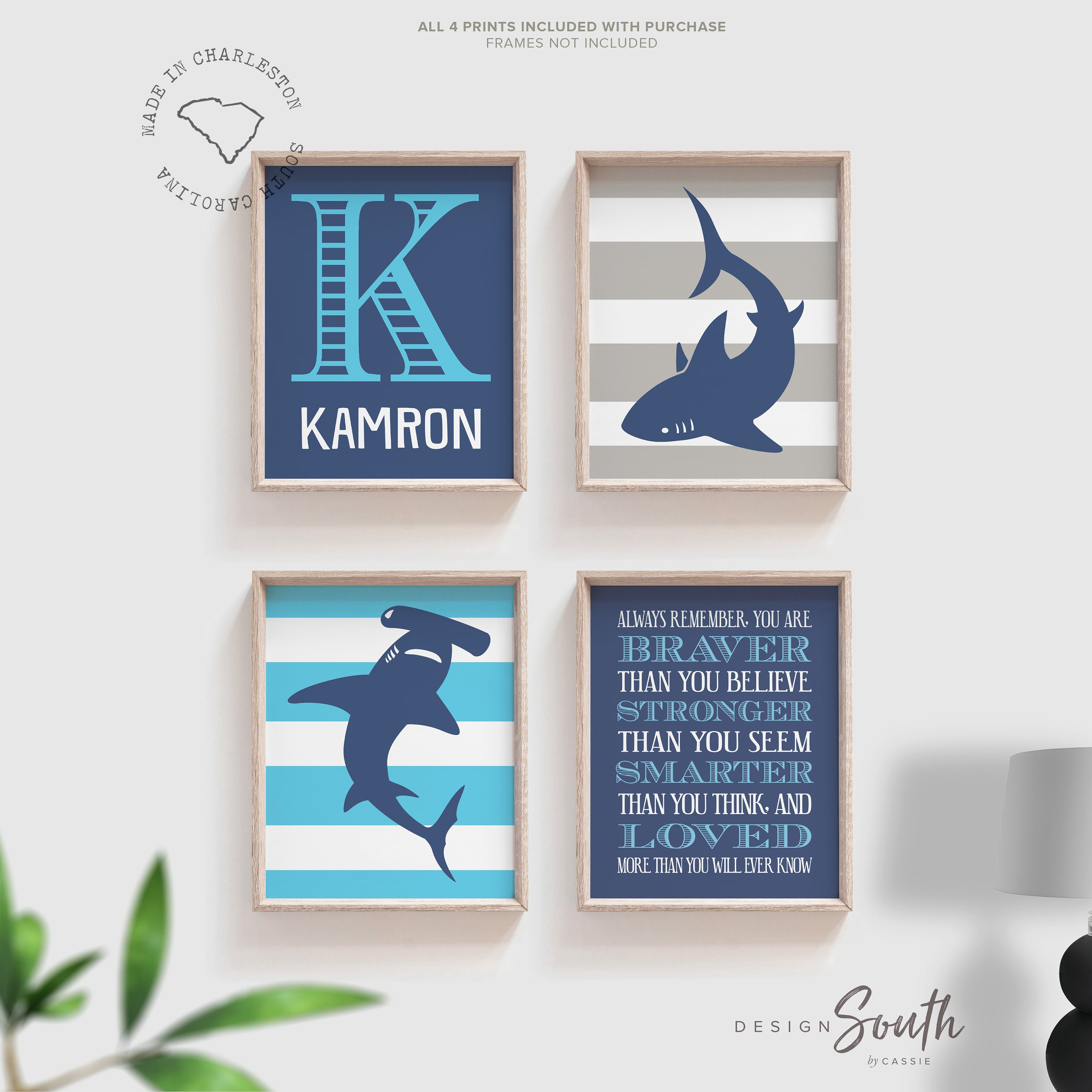 shark nursery decor