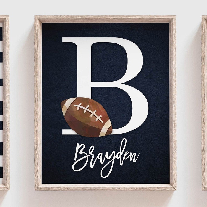 Sports Wall Art Vintage Retro Sports Decor Gift Vintage Etsy