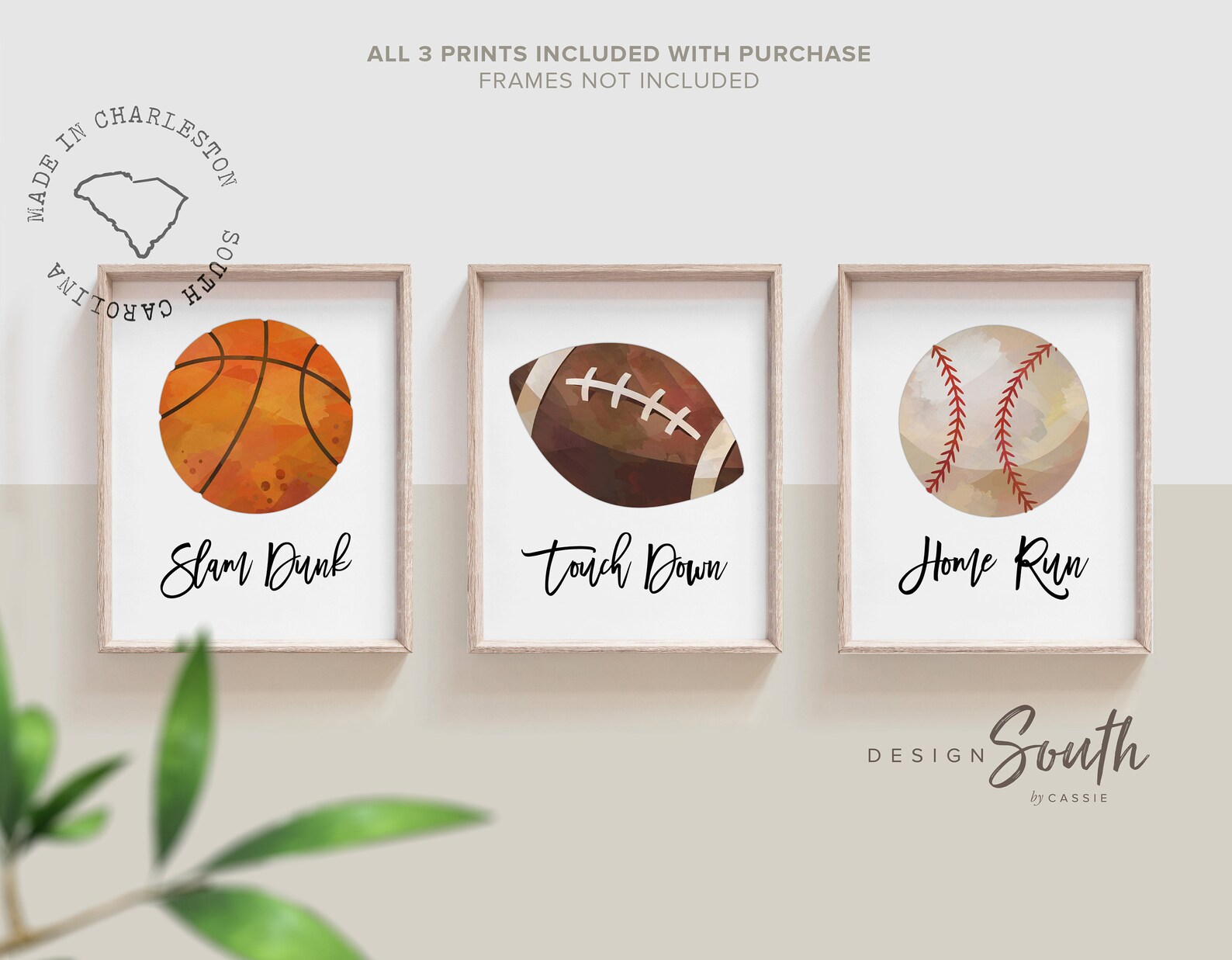 Sports home decor sports posters boys room sports wall art Etsy