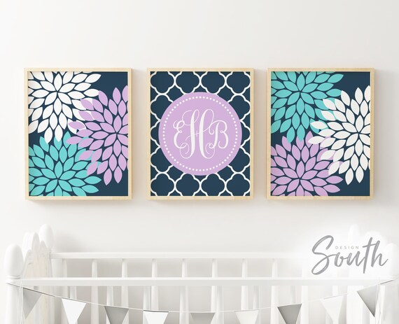 Girls Bedroom Purple Teal Purple Girls Room With Purple And Teal Accents Purple Bedroom Girl Purple Bedroom Ideas Little Girls Room Teal