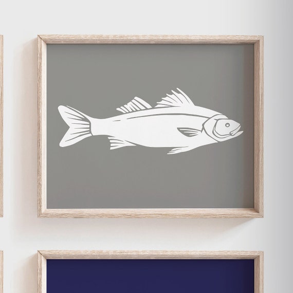 Boys Fishing Bedroom Wall Art Fish Decor For Boys Boys Fishing Theme Fish Prints Baby Boy Fisherman Fish Nursery Art Boys Fish Decor