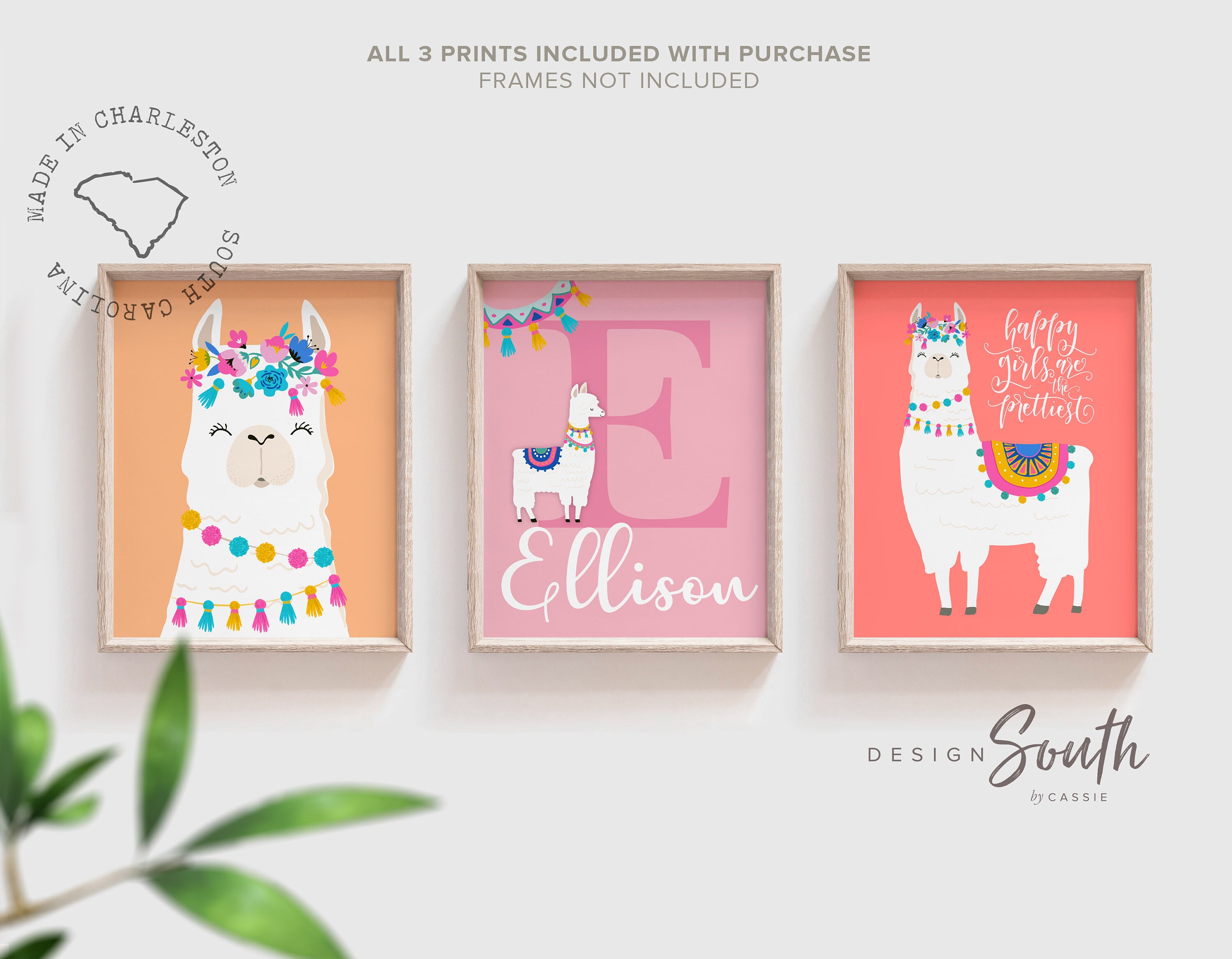 llama baby nursery decor