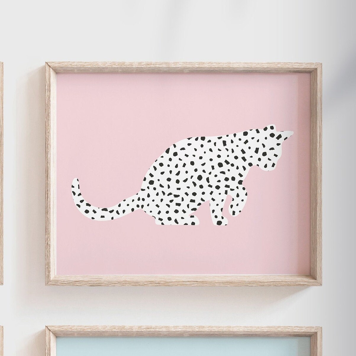 Kitten art kitten wall decor kitty cat girl bedroom cat Etsy