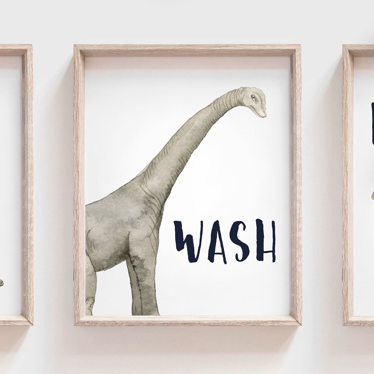 Boy neutral gray tan bathroom dinosaur themed, dinosaur kids bathroom ...