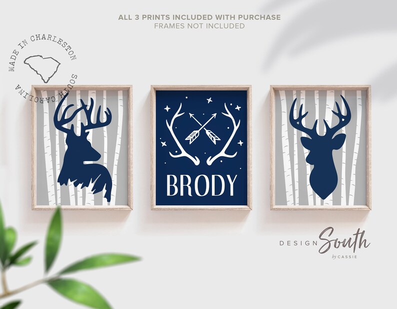 Deer Nursery Decor Boys Nursery Decor Ducks and Trucks and Etsy
