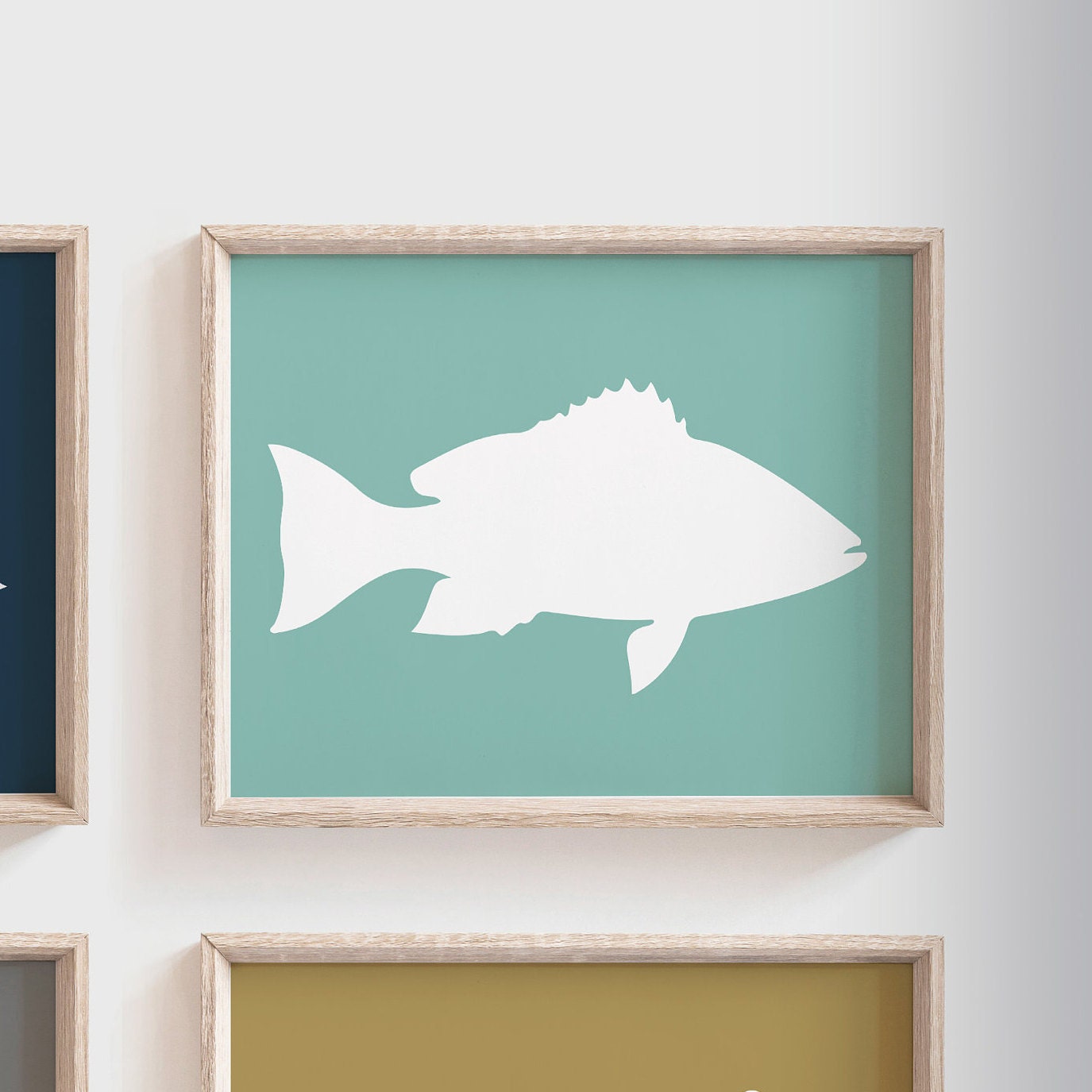 Art & Collectibles Digital Prints Prints Offshore fishing boys fishing theme boys saltwater fish