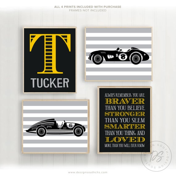 Race Car Art Race Car Boys Room Race Car Nursery Theme Boys Race Car Nursery Race Car Boys Racing Bedroom Boys Racing Race Car Poster