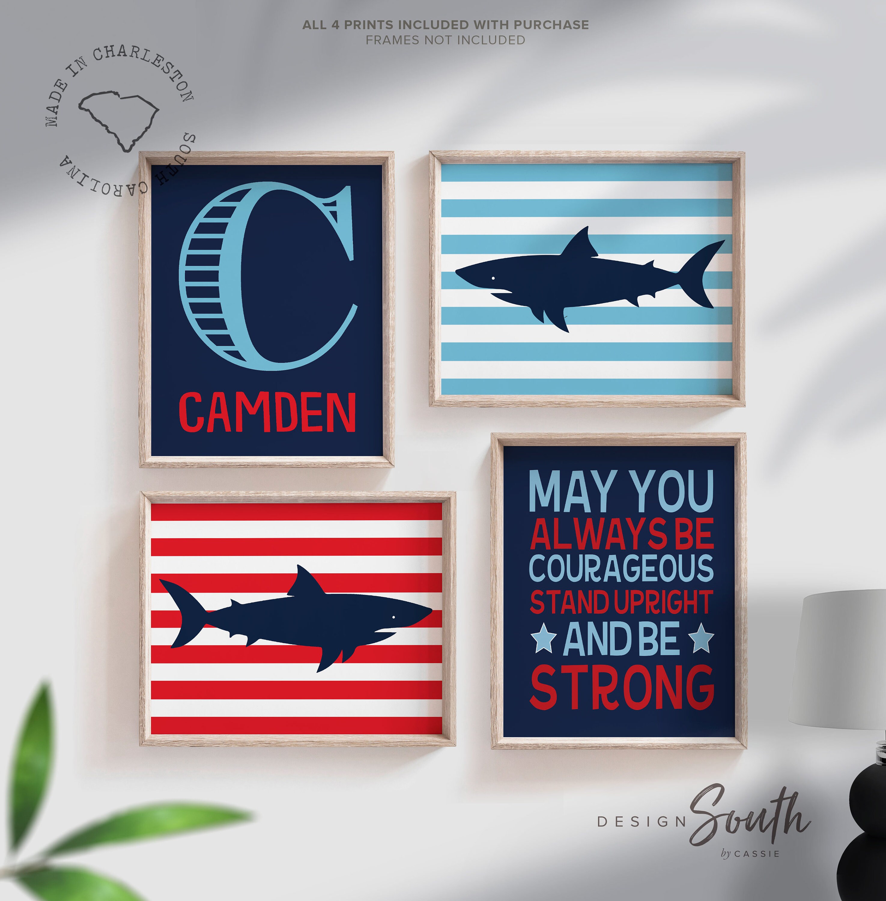 shark nursery decor
