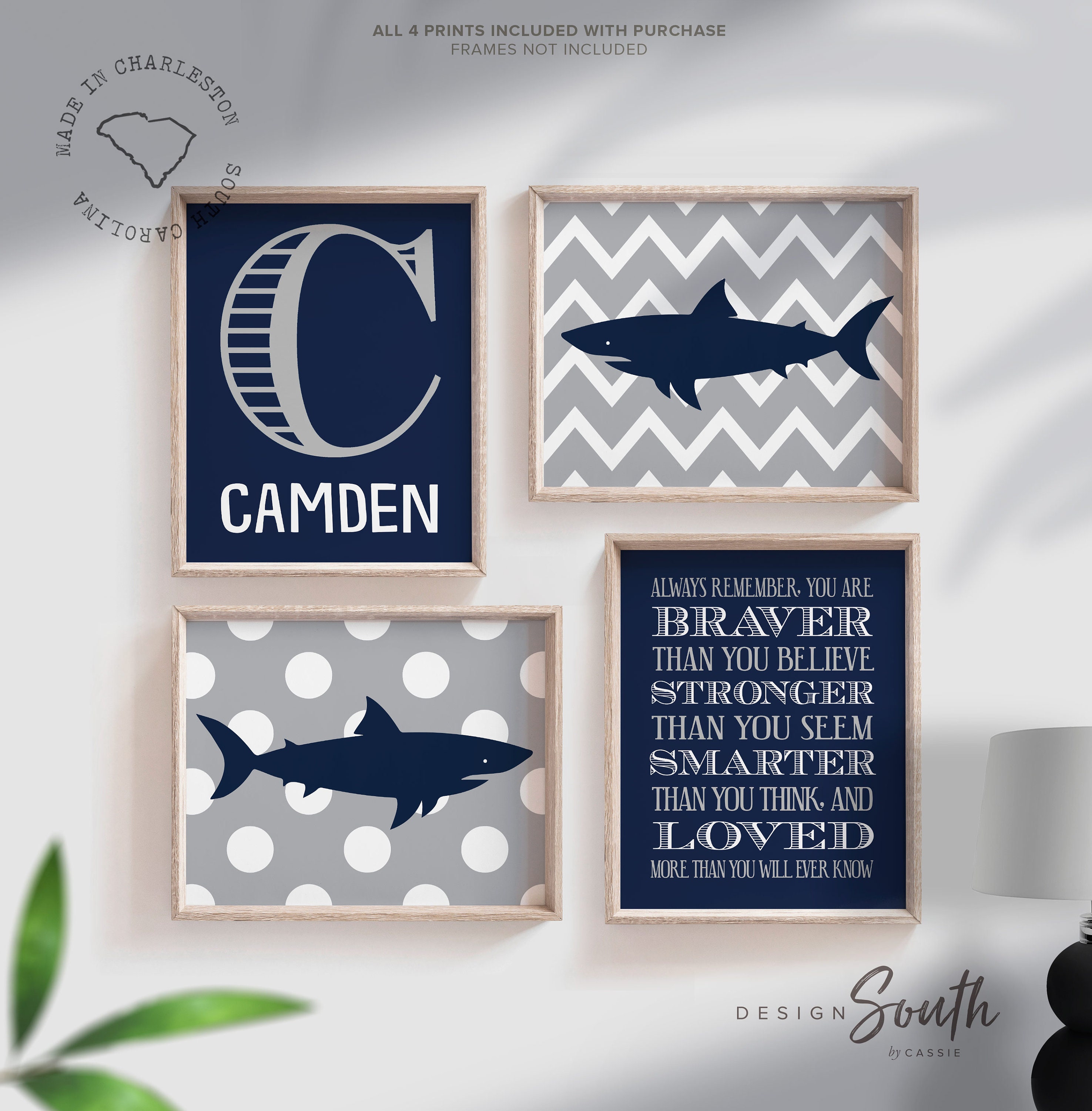 baby shark nursery decor