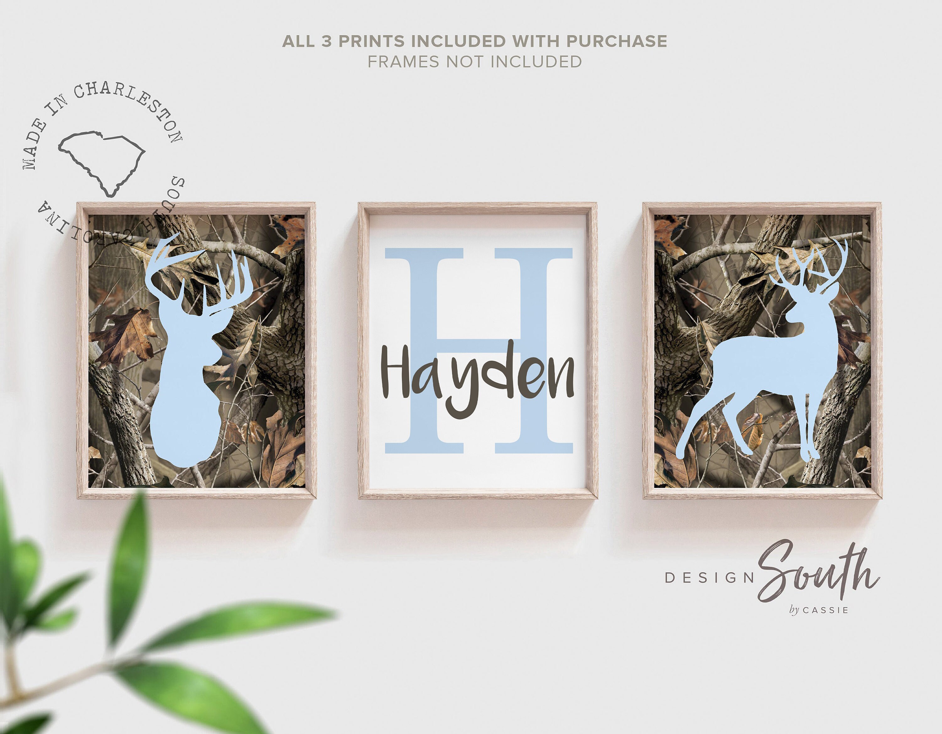 baby boy deer nursery decor