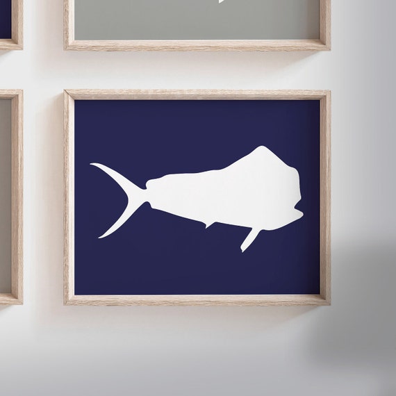 Boys Fishing Bedroom Fish Nursery Decor Navy Blue And Gray Deep Sea Fish Wall Art Fishing Nursery Wall Decor Baby Boy Fish Decor Fish