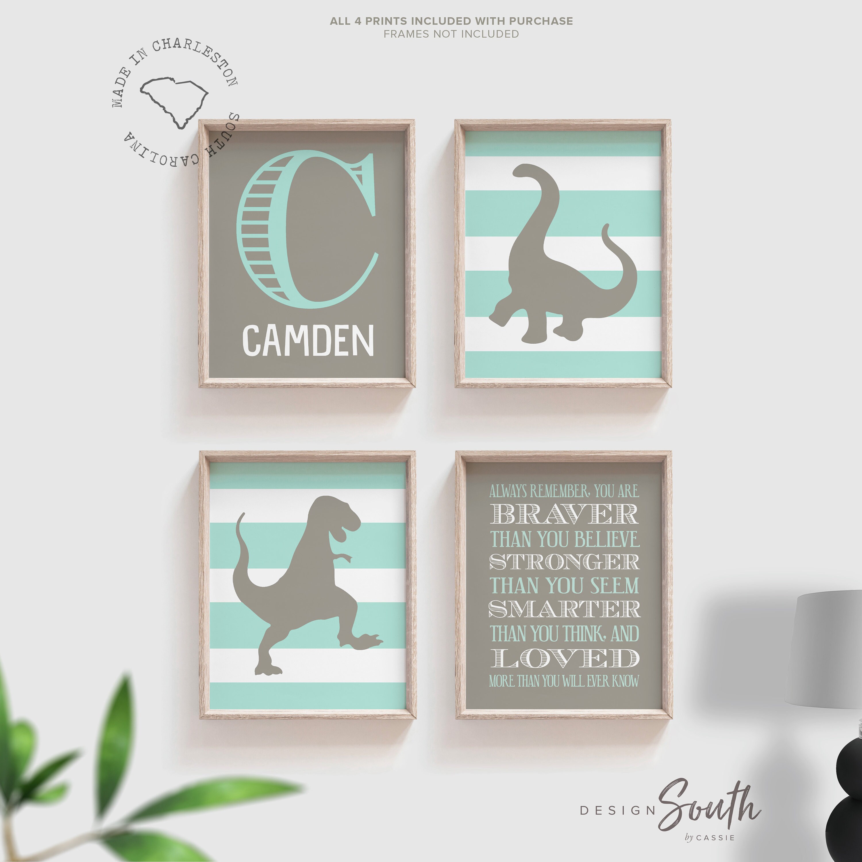 baby boy dinosaur themed nursery