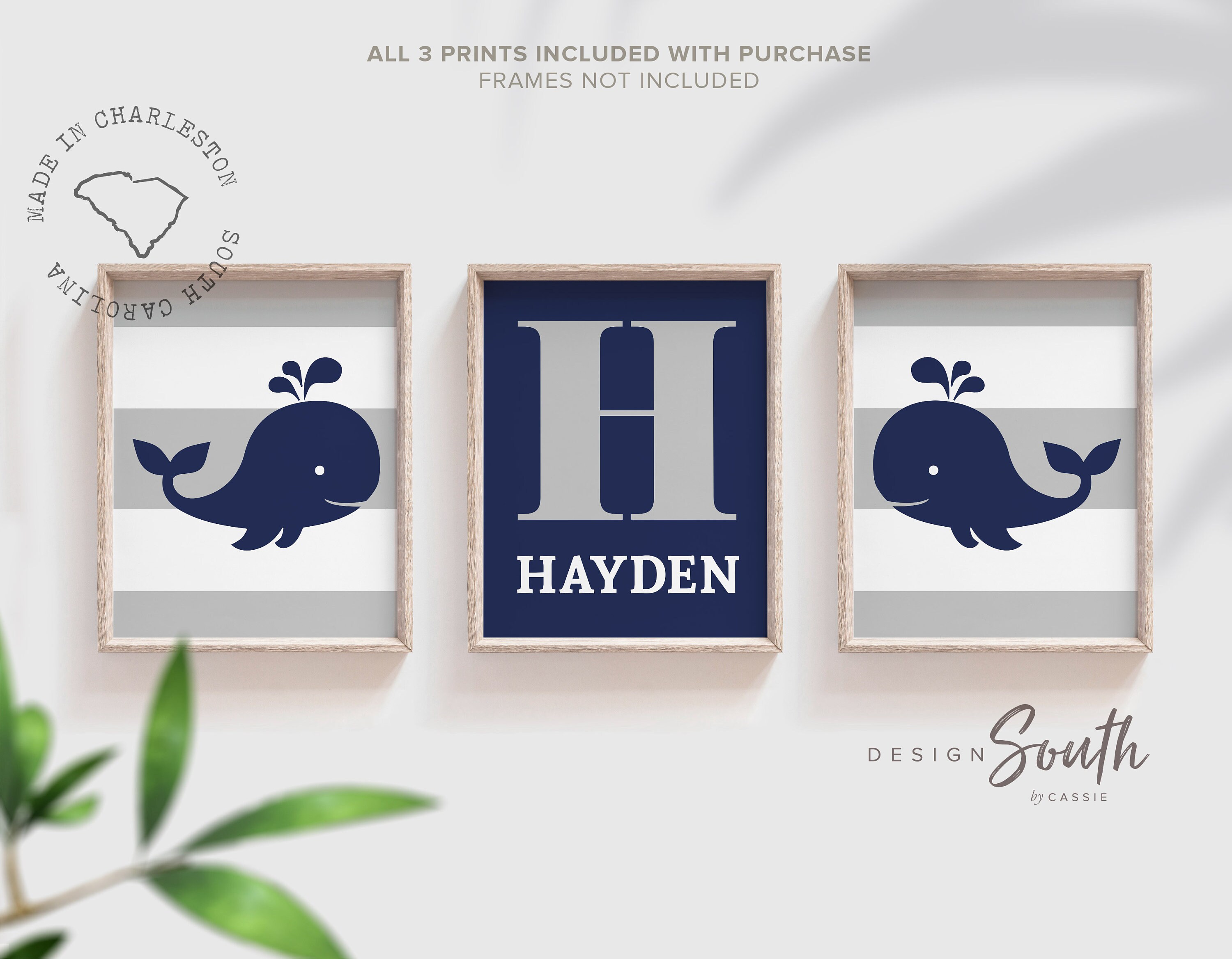 whale nursery decor