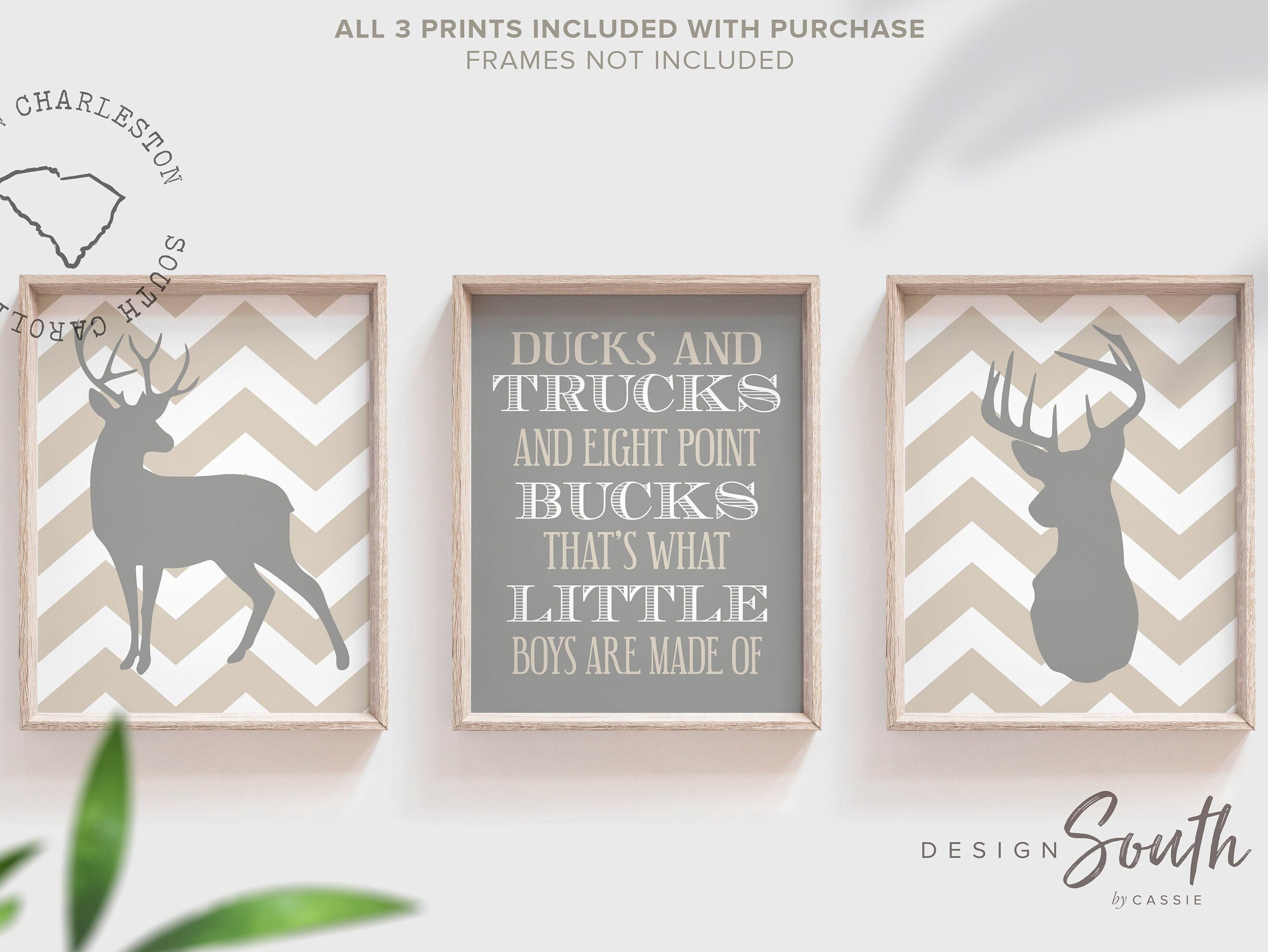 Buck Nursery Decor Deer Nursery Art Quote for Boys What Etsy