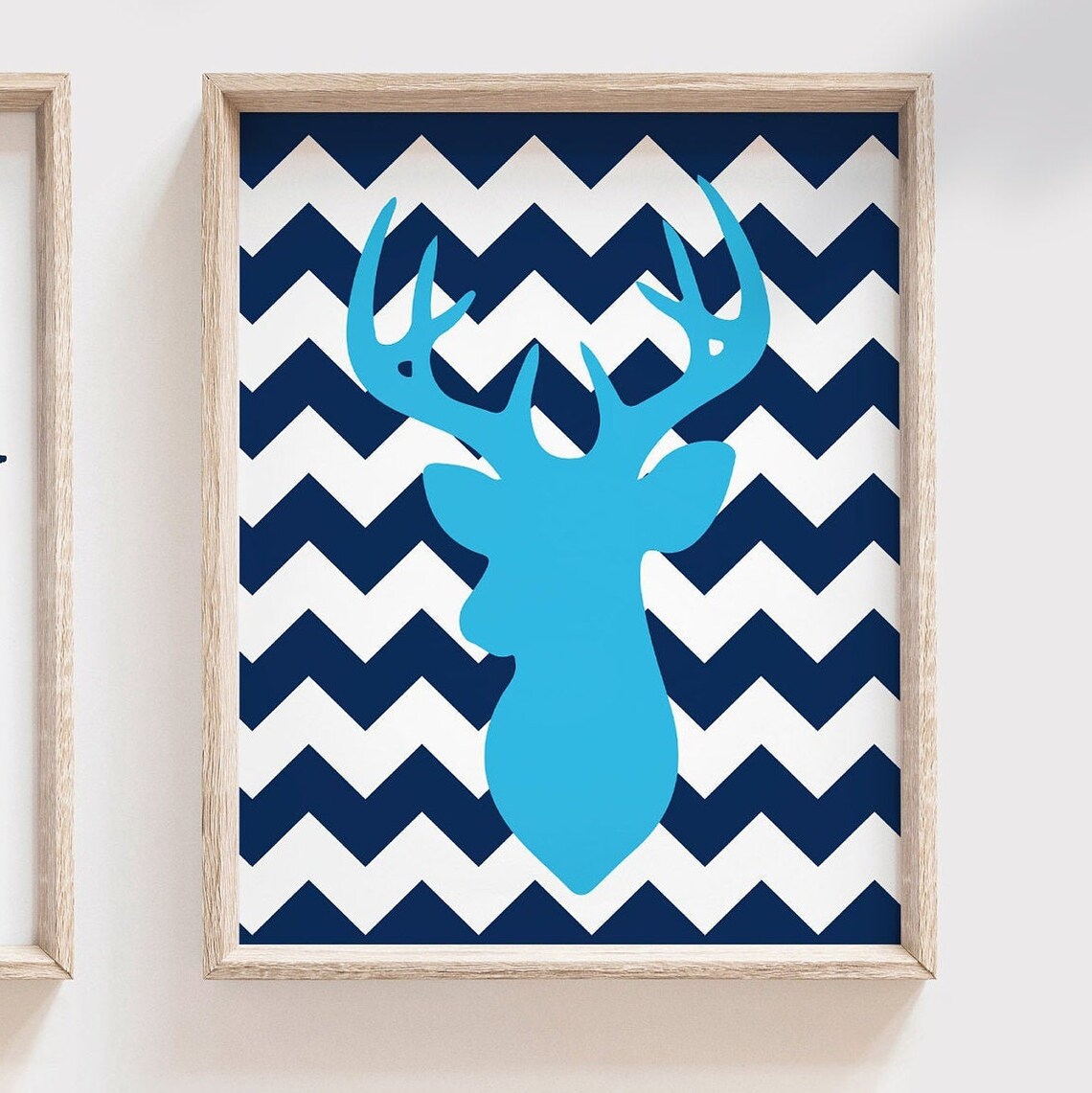 Eight Point Buck Nursery Wall Decor for Boys Deer Nursery Etsy