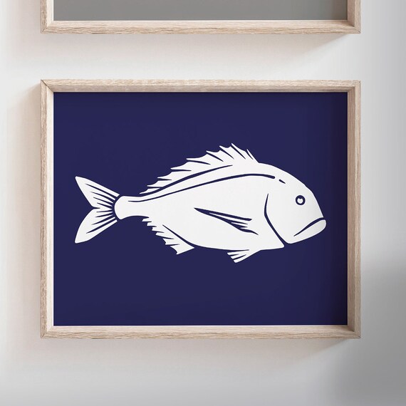 Boys Fishing Bedroom Wall Art Fish Decor For Boys Boys Fishing Theme Fish Prints Baby Boy Fisherman Fish Nursery Art Boys Fish Decor