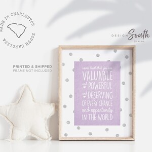 Niñas decoración de la guardería decoración del dormitorio de | Etsy
