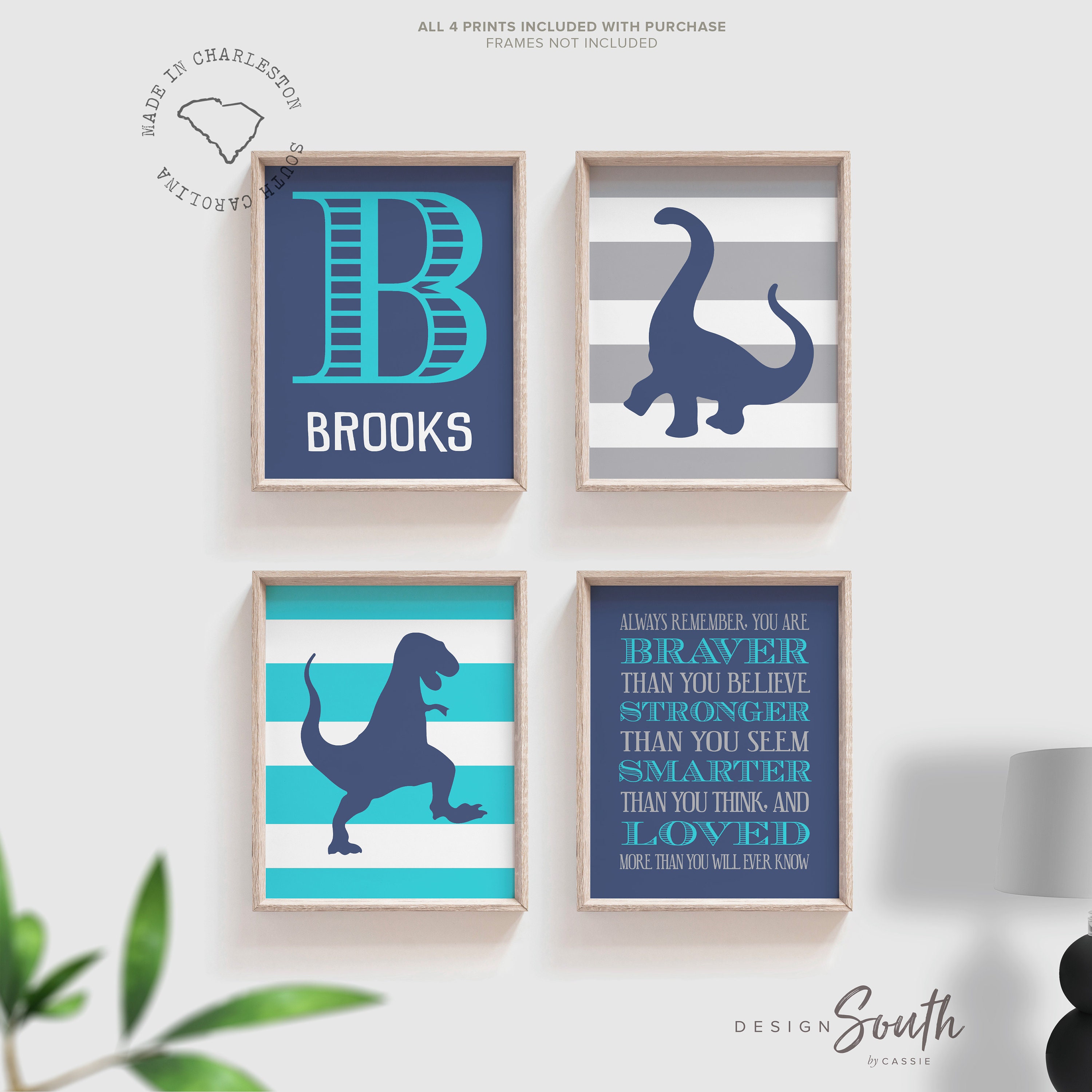 baby boy dinosaur themed nursery