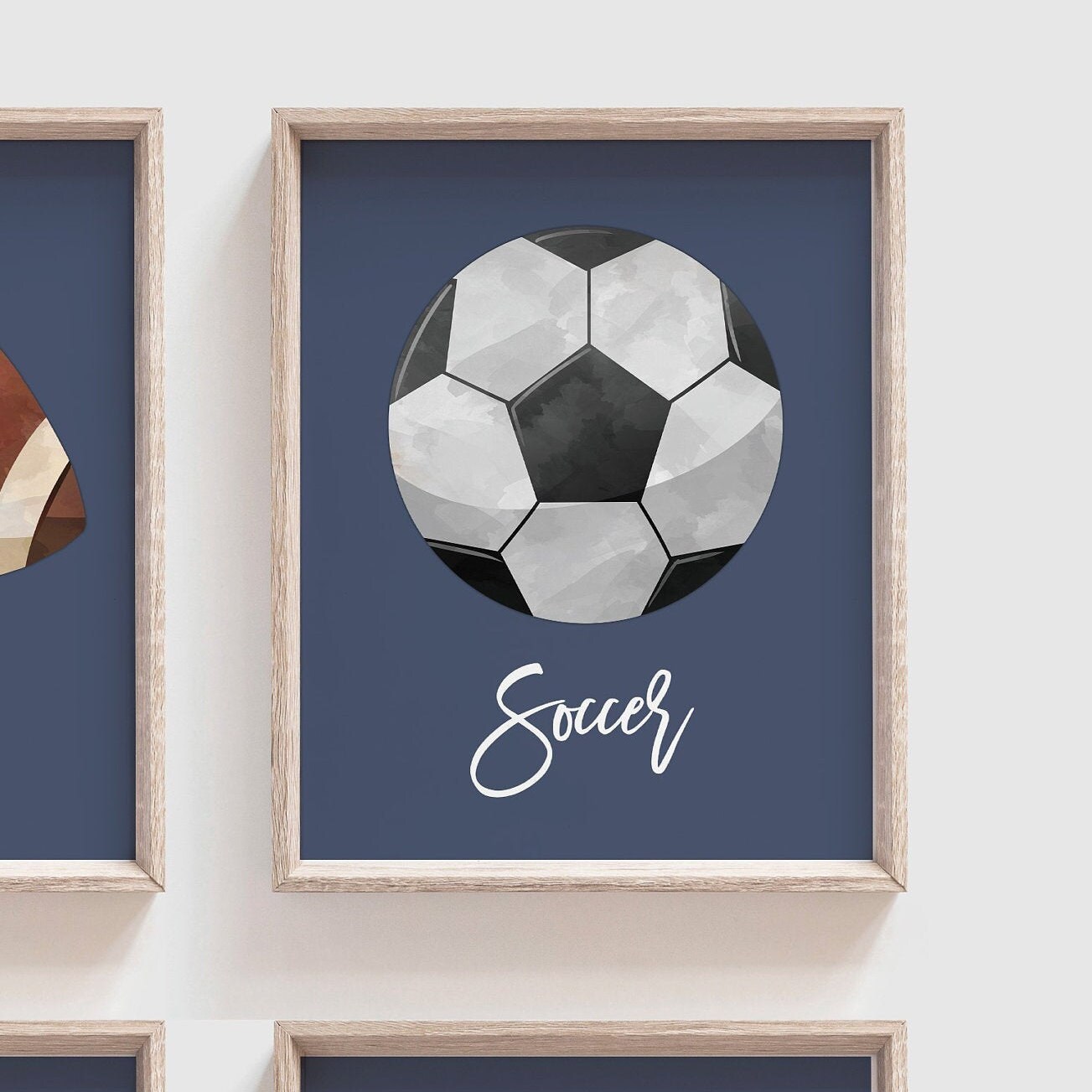 Sports Home Decor Sports Posters Boys Room Sports Wall Art Etsy