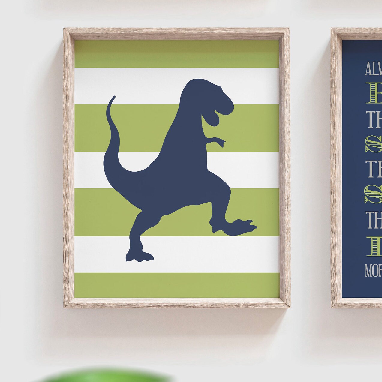 Boys Dinosaur Bedroom Wall Art Dinosaur Decor for Boys Boys Etsy