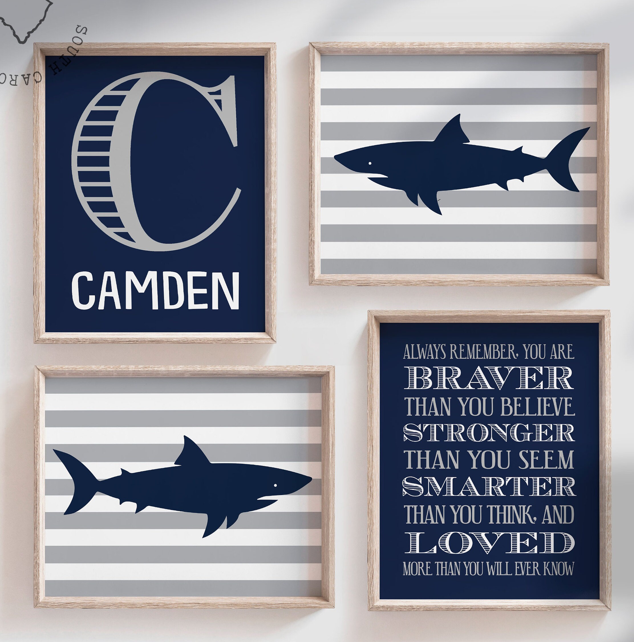 shark nursery theme