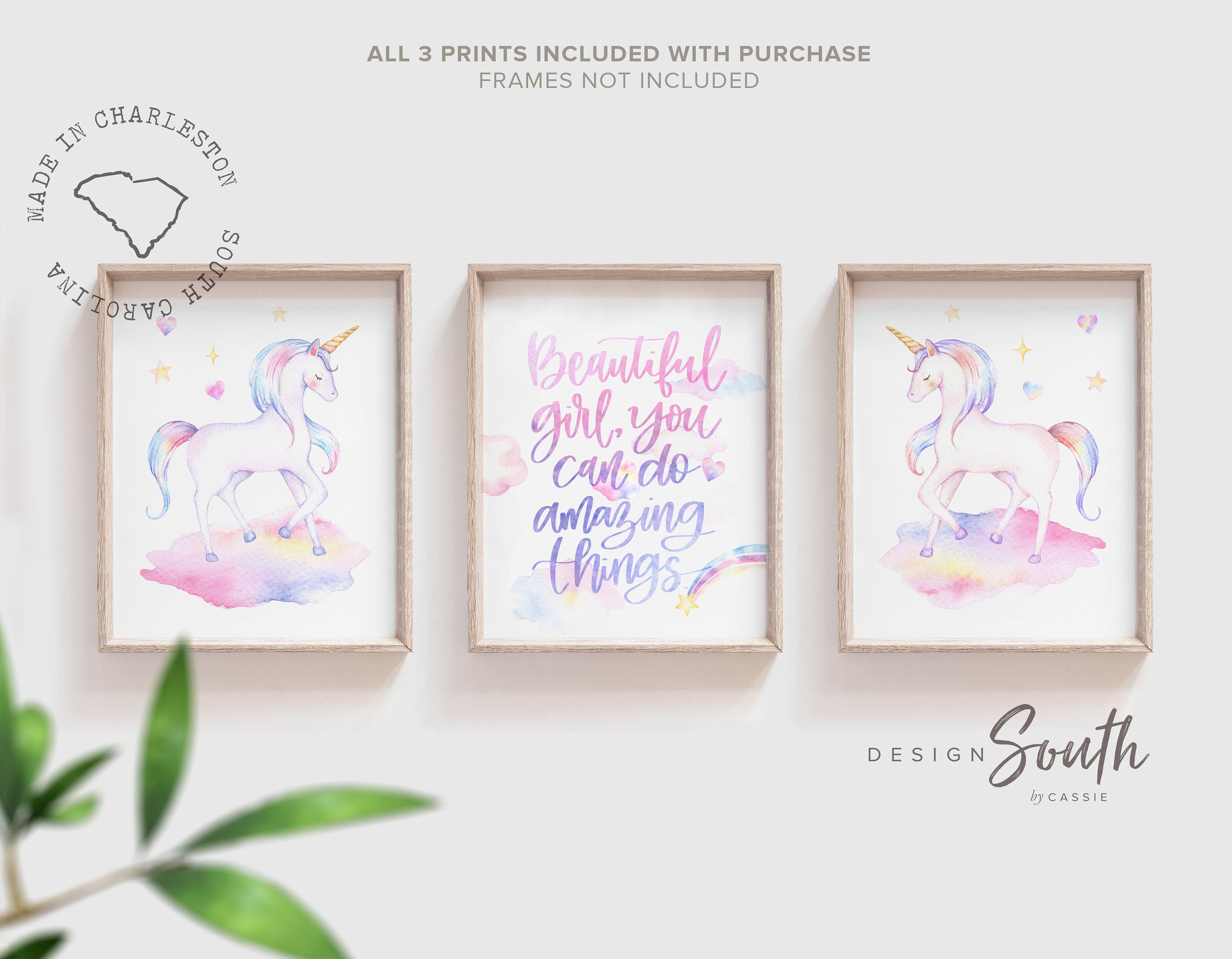 unicorn girls bedroom
