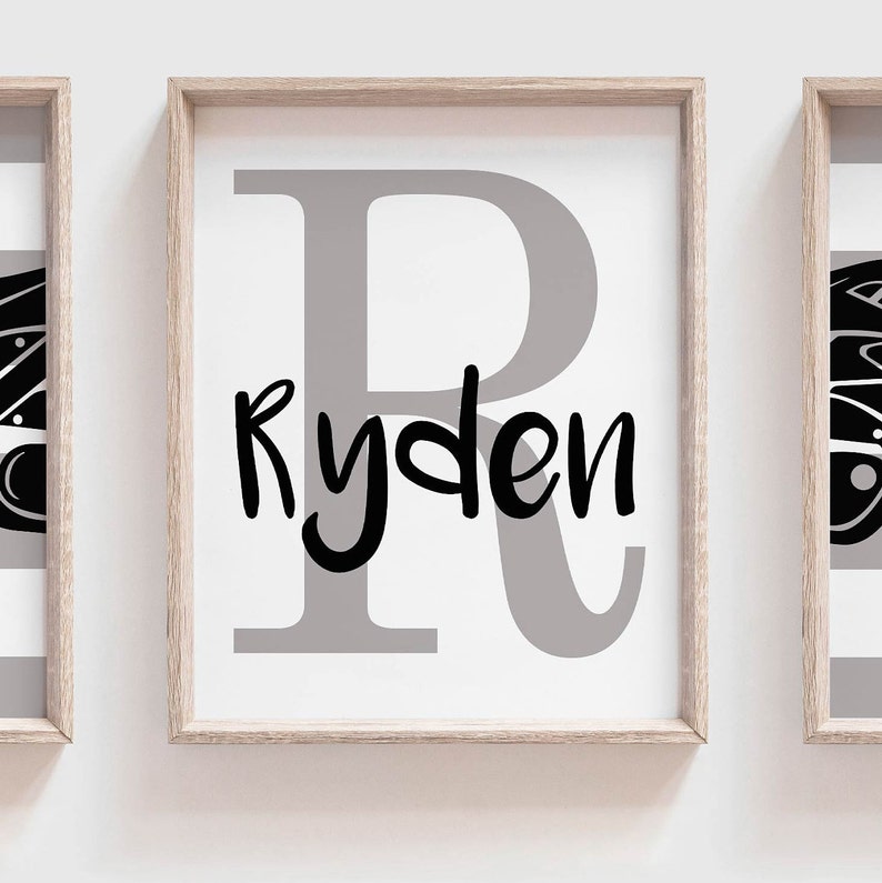 Dirt Bike Room Decorating Ideas Customized Name Motocross Etsy