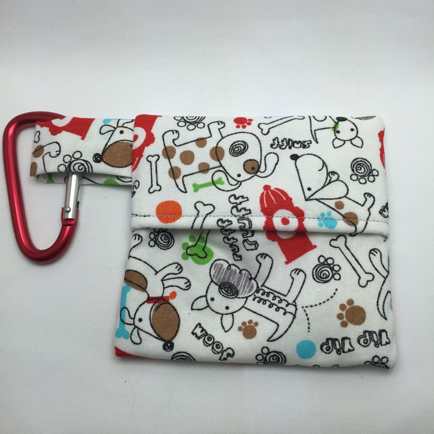 Dog Poop Bag Dispenser Fabric Dog Poop Roll Holder Leash Etsy