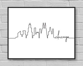 CUSTOM INSTANT DOWNLOAD - skyline artwork