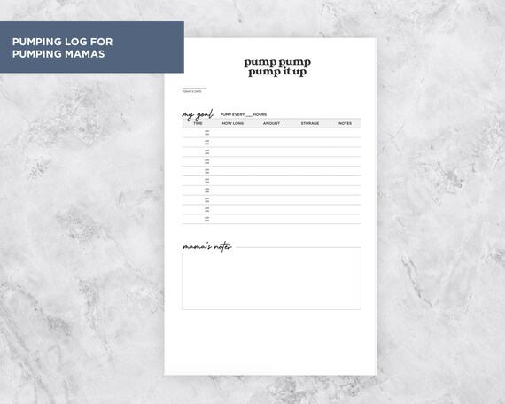 Baby Daily Log, Nanny Log, Baby Tracker Planner, Newborn Log, Infant