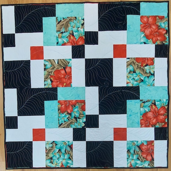 Tropical Vacation Lap Quilt