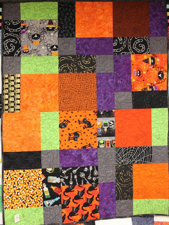 Halloween 2 Lap Quilt